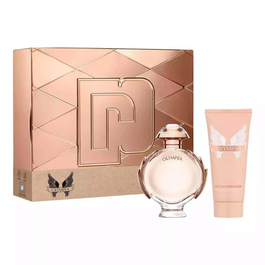 Summer Fragrance - Paco Rabanne Olympea Eau de Parfum 80ml with Body Lotion 100ml -Parcos Luxezine