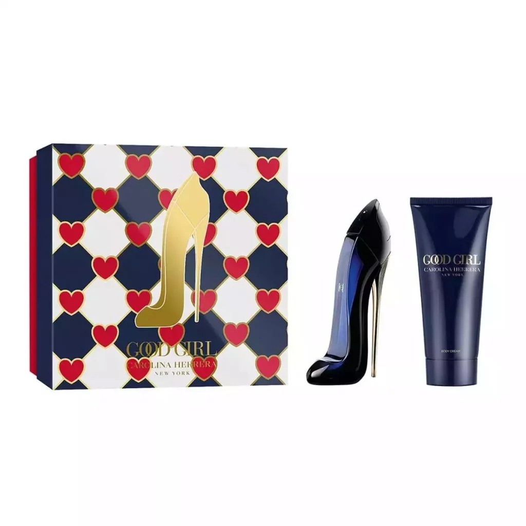 gift set - Carolina Herrera Good Girl Eau de Parfum 80ml with Body Lotion 100ml - Parcos Luxezine