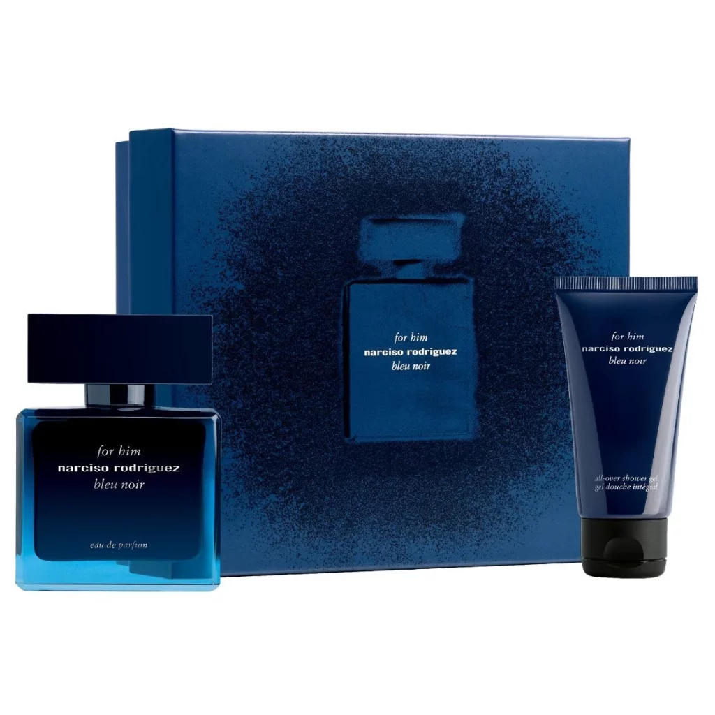 Luxe Gift Sets For Him 
-Narciso Rodriguez For Him Bleu Noir Gift Set (EDP 50 ML + All-Over Shower Gel 50 ML) - Parcos Luxezine