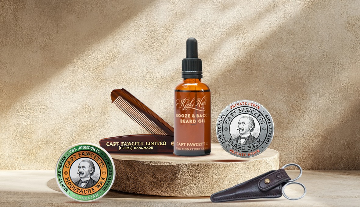 Captain Fawcett Beard Grooming Products _ Parcos